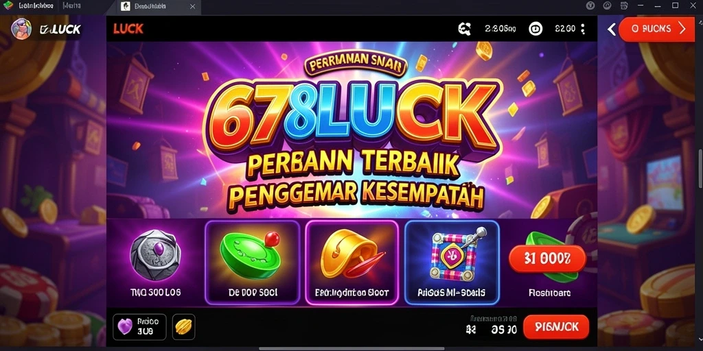 Screenshot dari gameplay menarik dalam 678LUCK dengan fitur slot yang bermanfaat.