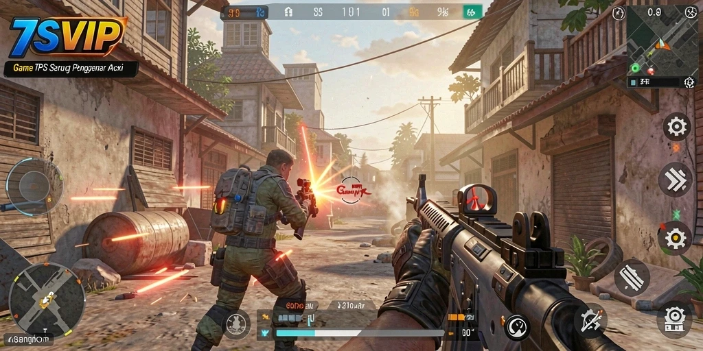 Tampilan gameplay menegangkan di 7SVIP yang seru dan kompetitif.