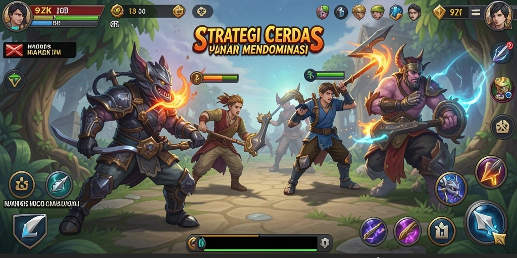Tampilan menegangkan dari gameplay 9ZK dengan strategi yang mendebarkan.