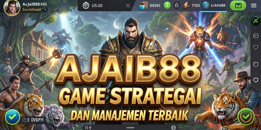Tampilan gameplay AJAIB88 yang menarik dan penuh strategi.