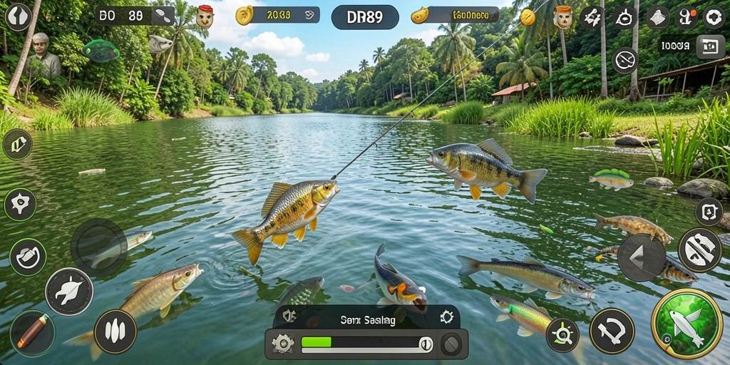 Tangkapan besar dalam gameplay IDR89 yang menegangkan.
