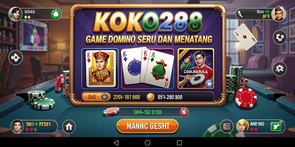 Tampilan gameplay KOKO288 yang menarik dan interaktif.