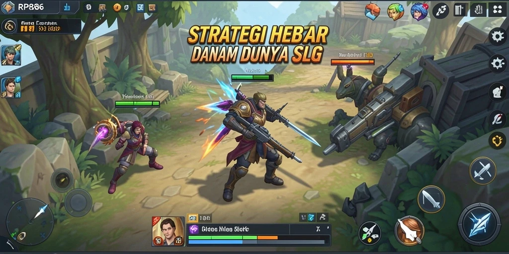 Tampilan gameplay RP886 yang menarik dan strategis.