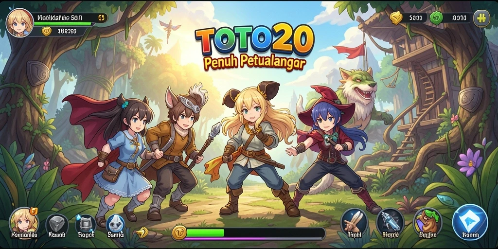 Menampilkan gameplay seru dan interaksi karakter Anime yang menarik.